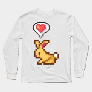 Stardew Valley Happy Rabbit Chicken Long Sleeve T-Shirt